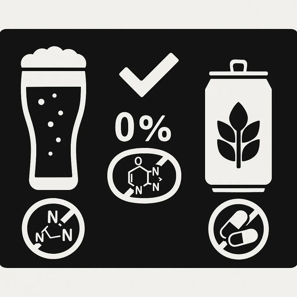 ビールと発泡酒、体に良いのはどっち？添加物や糖質で変わる選び方アイキャッチ