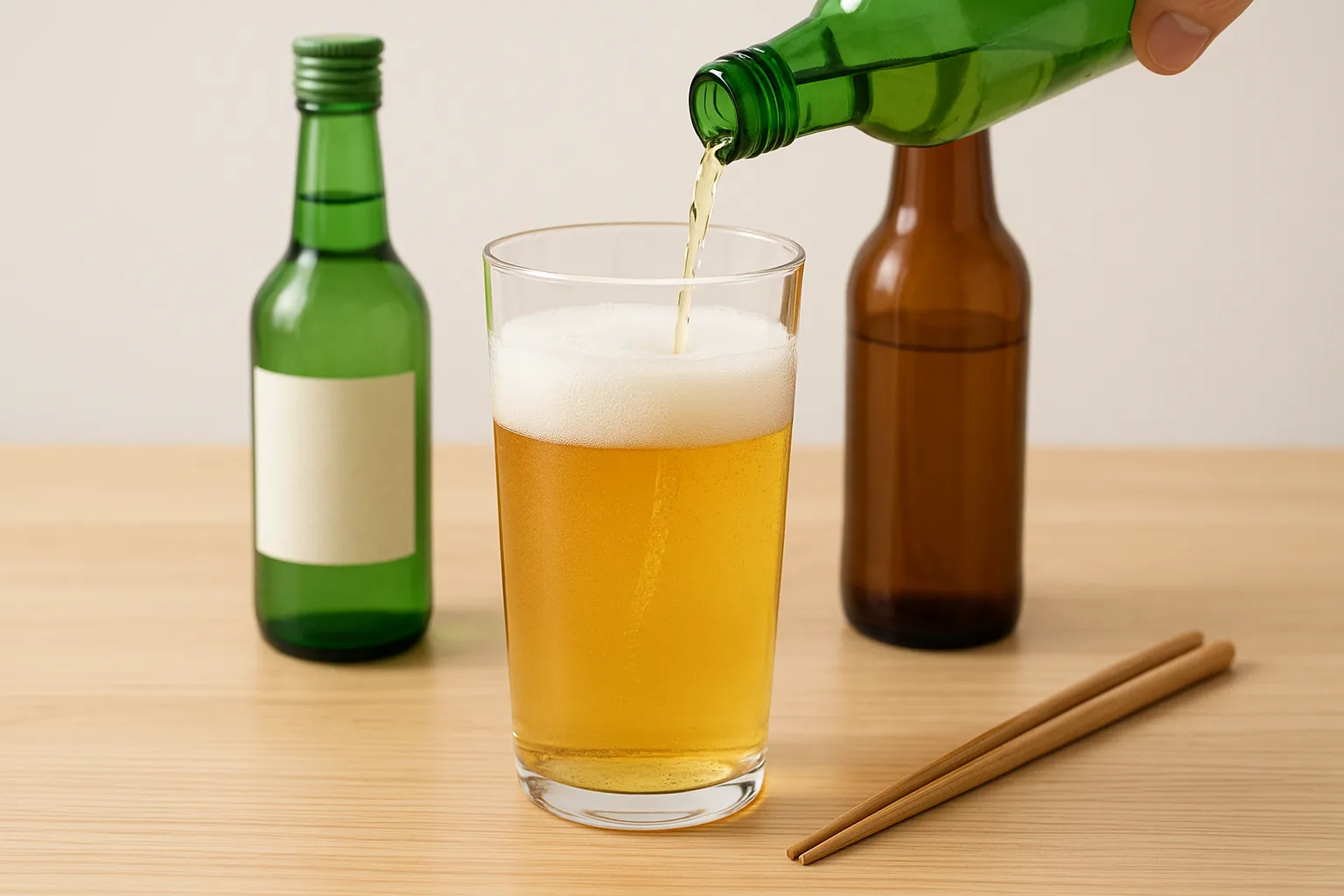 チャミスルとビールの楽しみ方入門



